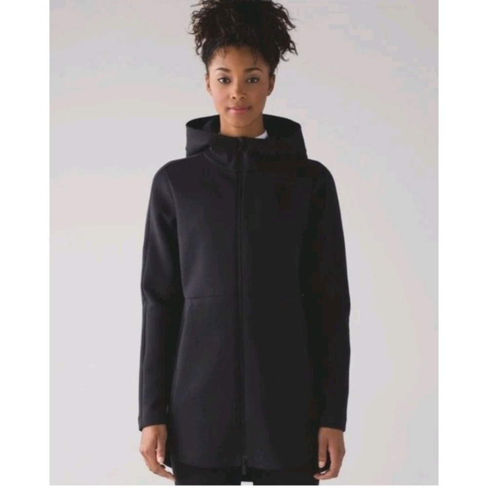 Lululemon Going Places Hooded Women's Jacket Negro Size 10
